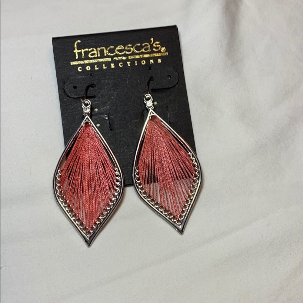 Cute coral earrings